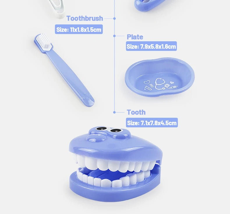 Smile Dentist Kit for Kids Role Play Toys for 3+Year Old