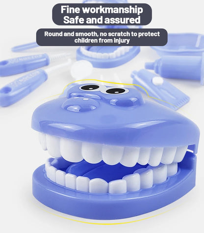 Smile Dentist Kit for Kids Role Play Toys for 3+Year Old