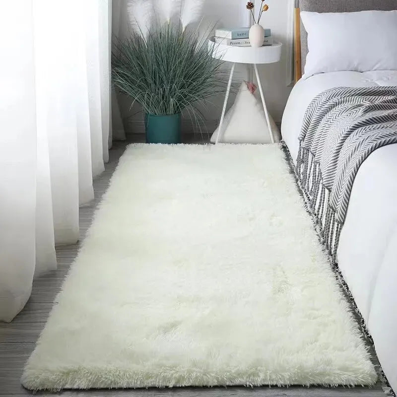 VIKAMA Fluffy Rugs Faux Furs Shaggy