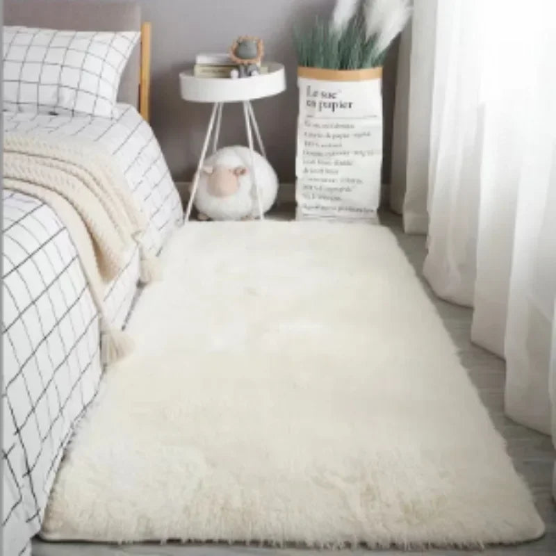 VIKAMA Fluffy Rugs Faux Furs Shaggy