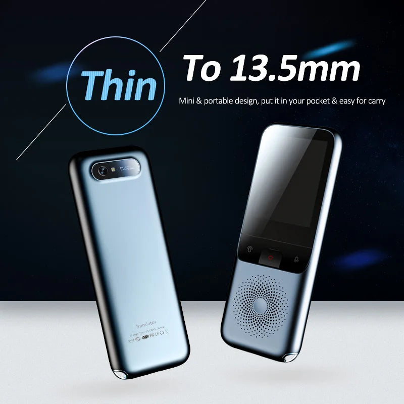 T11 Portable Audio Translator 138 Language Smart Translator