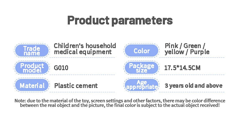 Smile Dentist Kit for Kids Role Play Toys for 3+Year Old